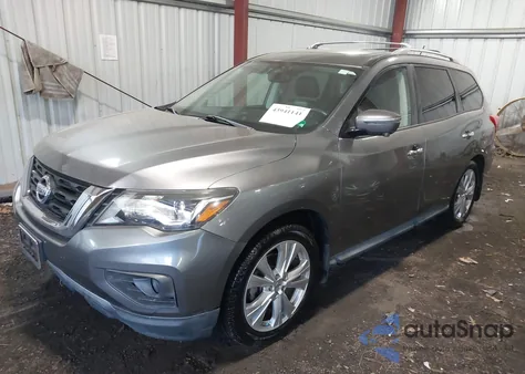 2018 Nissan Pathfinder Sl из США, поврежденный, VIN 5N1DR2MN3JC638070